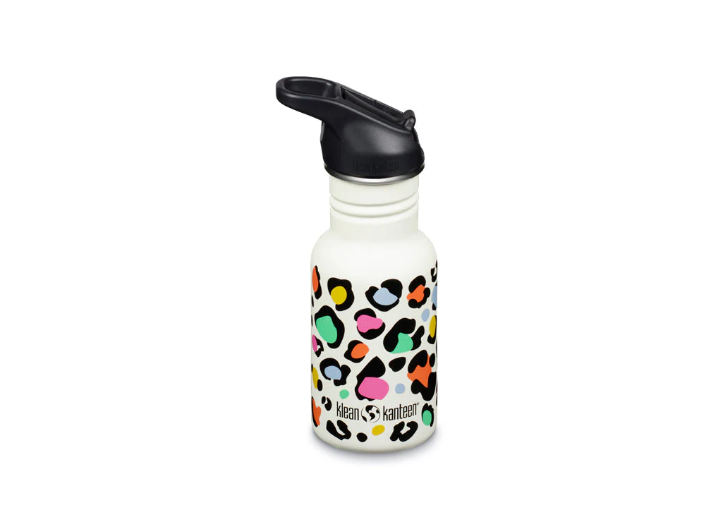 Klean Kanteen 355ml Classic Kid's Water Bottle with Flip Seal Sport Cap - Image 3