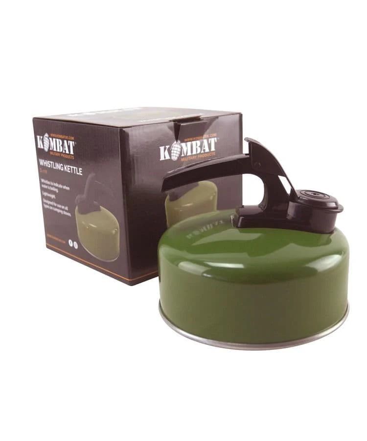 Kombat UK 1 Litre Military Kettle - Olive Green - Image 3