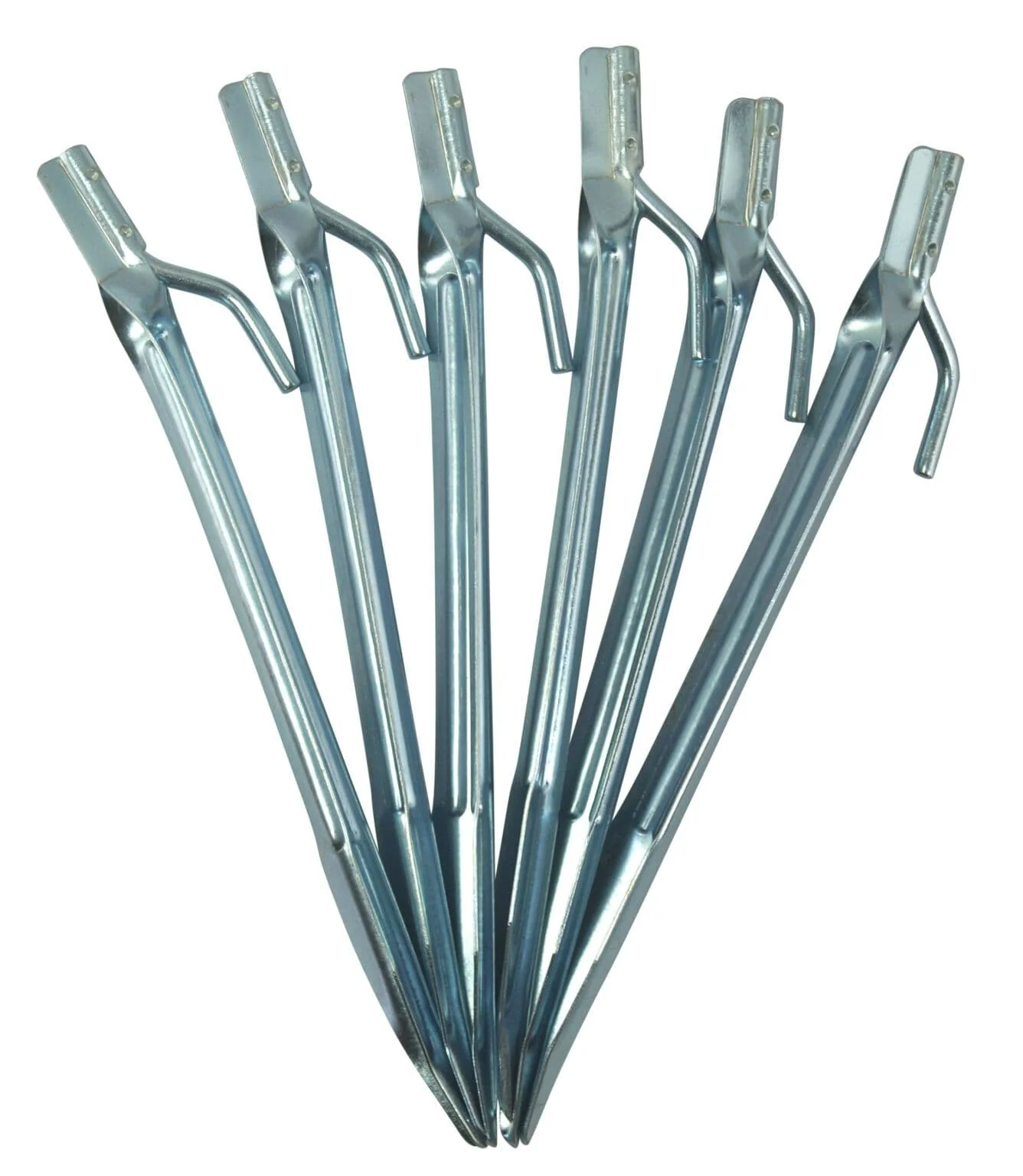 Kombat UK 9-Inch Heavy Duty Tent Pegs (Pack of 6)