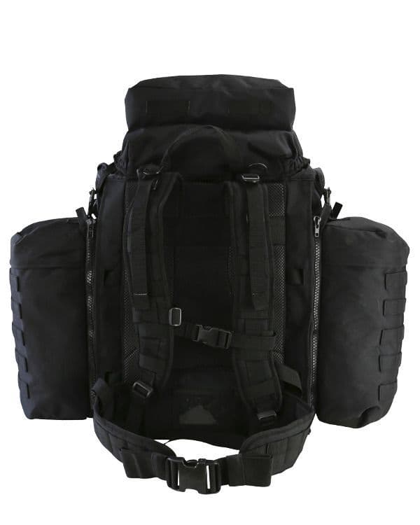 Kombat UK 90L Tactical Assault Pack Bag - Black - Image 4
