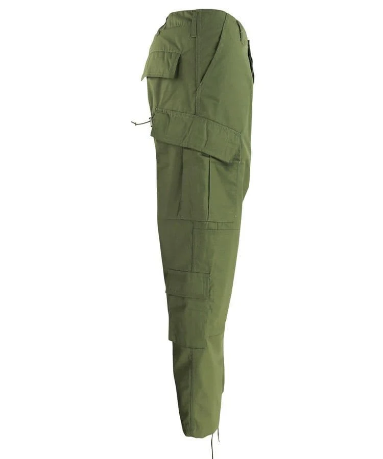 Kombat UK ACU Trousers in Olive Green - Image 3
