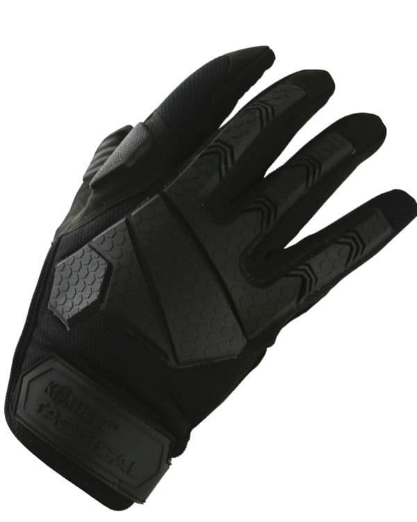 Kombat UK Alpha Tactical Gloves - Black - Image 3