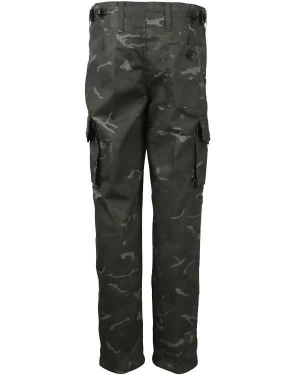 Kombat UK BTP Black Trousers - Kids - Image 3