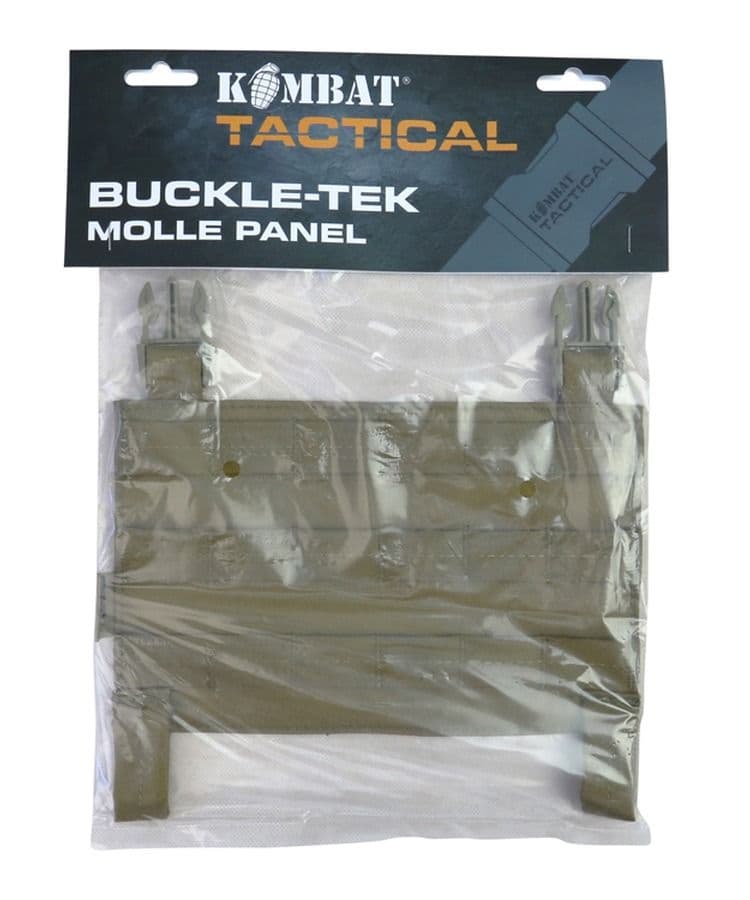 Kombat UK Buckle-Tek Molle Panel - Coyote Brown - Image 2