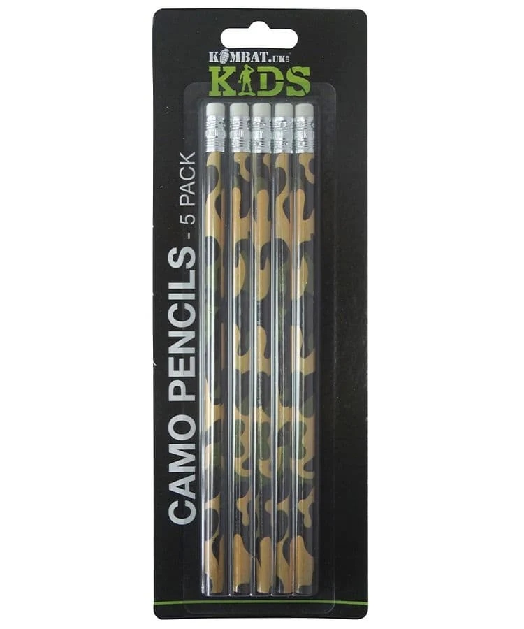 Kombat UK Camo Pencils - Pack of 5 - Image 2