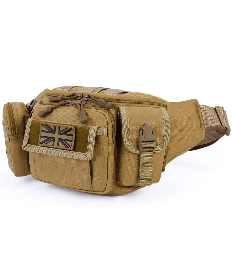 Kombat UK Delta Waist Bag - Coyote Brown - Image 2