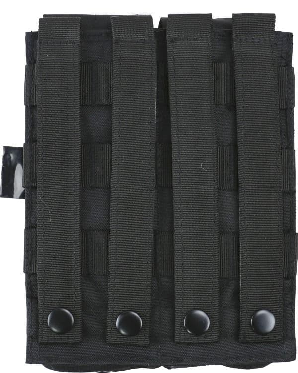 Kombat UK Double Mag Pouch with Pistol Mag - Black - Image 2