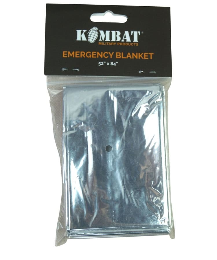 Kombat UK Emergency Foil Blanket - Silver - Image 2