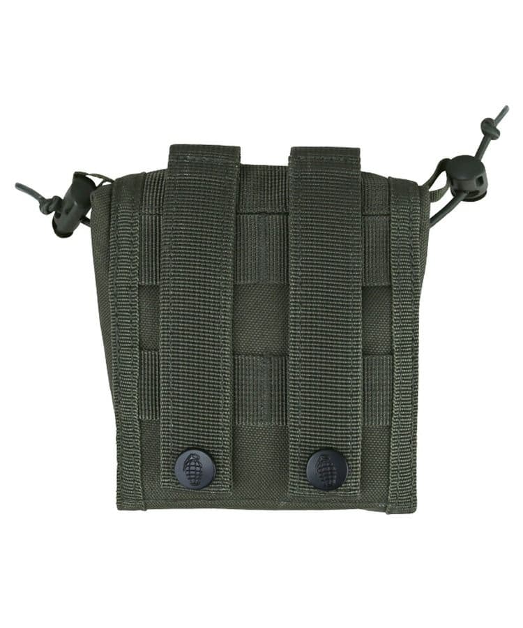Kombat UK Folding Ammo Dump Pouch - Olive Green - Image 2