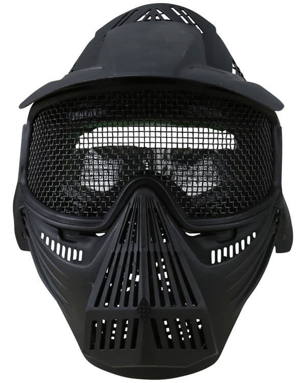 Kombat UK Full Face Mash Mask - Black - Image 2