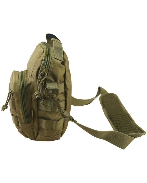 Kombat UK Hex-Stop Explorer Shoulder Bag - Coyote - Image 3