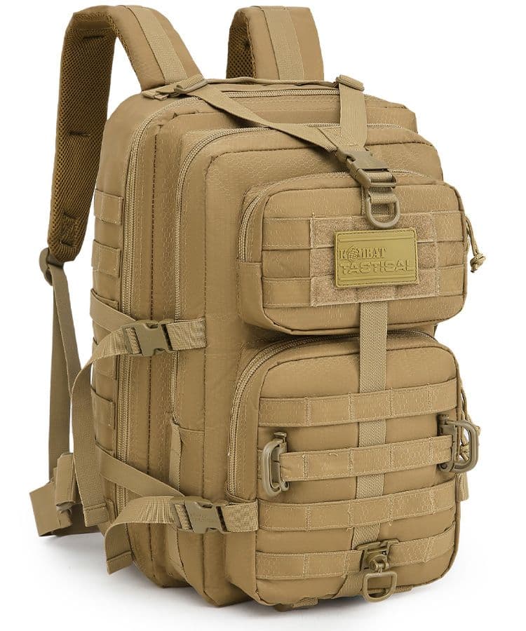 Kombat UK Hex-Stop Reaper Backpack - 40 Litres - Coyote Brown - Image 3
