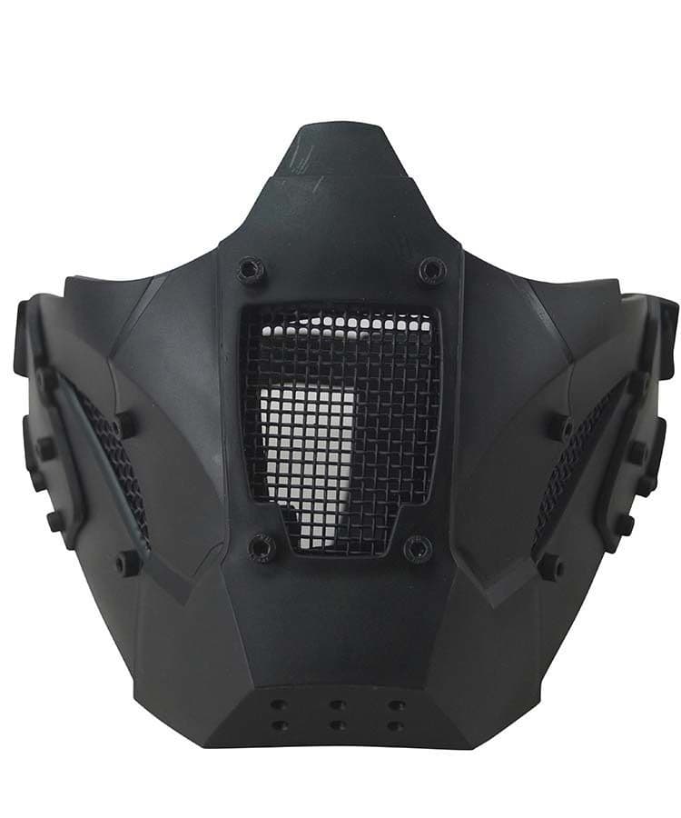 Kombat UK Iron Warrior Tactical Face Mask - Black - Image 2