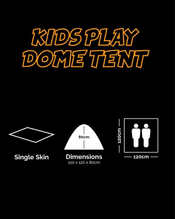 Kombat UK Kids Play Dome Tent - BTP - Image 2