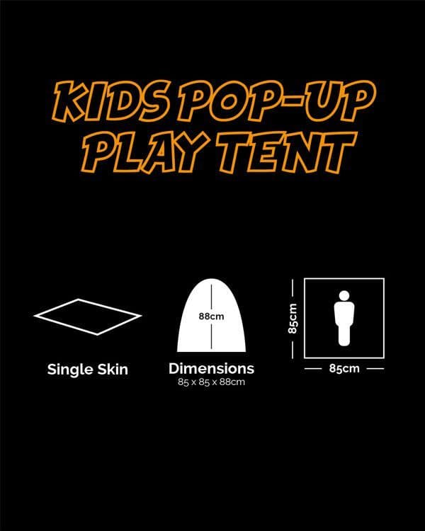 Kombat UK Kids Pop Up Play Tent - Image 2