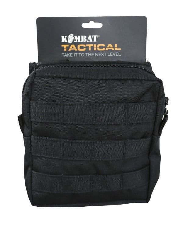 Kombat UK Medium Molle Utility Pouch - Black - Image 4