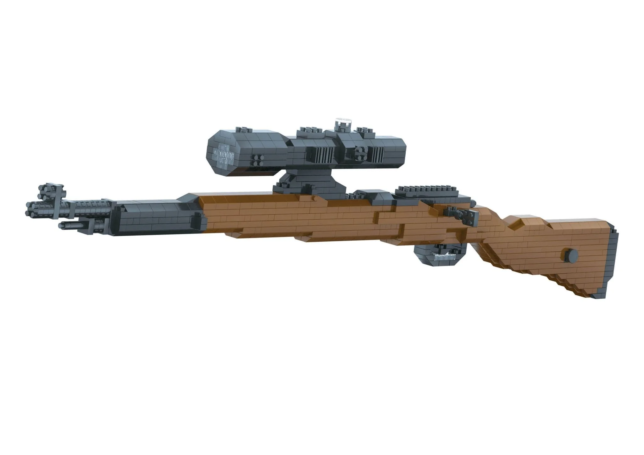 Kombat UK Mini Block Set - Rifle - Kids Toy Gun