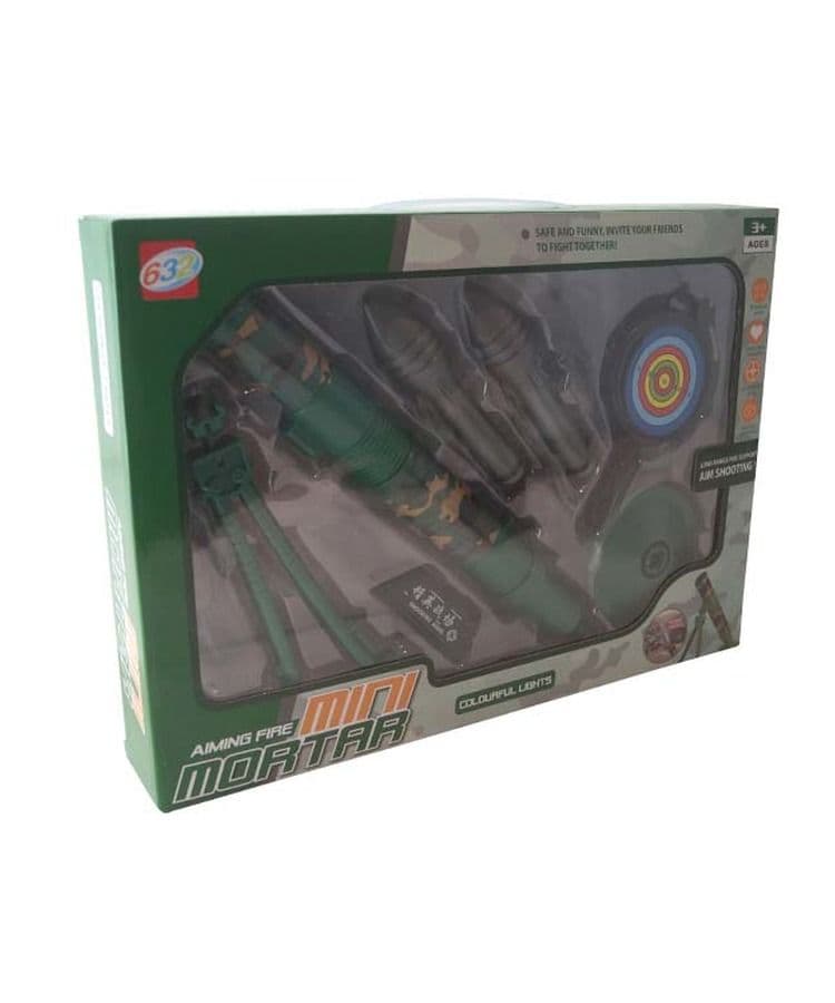 Kombat UK Mini Toy Mortar - Green Kids Toy - Image 2