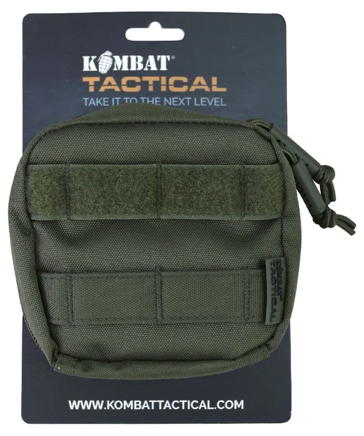 Kombat UK Mini Utility Pouch - Olive Green - Image 3