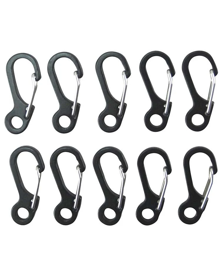 Kombat UK Paracord Carabiners Metal - Black - Image 2