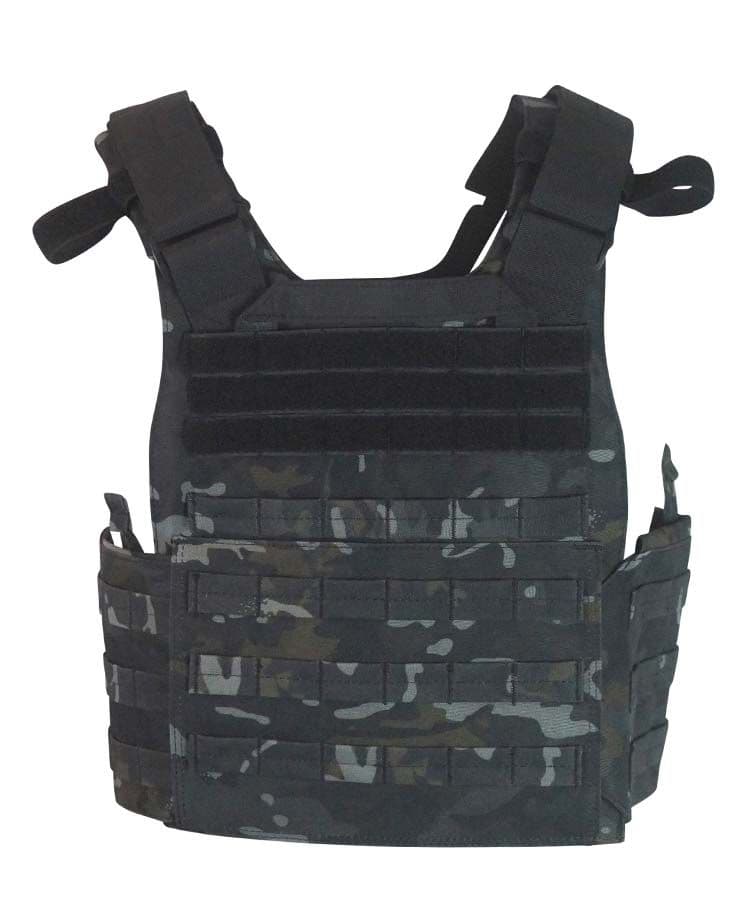 Kombat UK Raider Buckle-Tek Plate Carrier Vest - BTP Black - Image 3