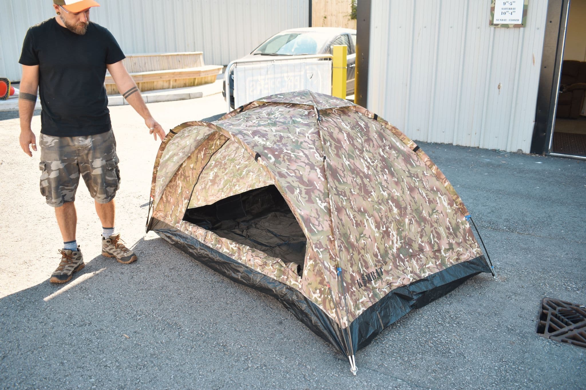 Kombat UK Ranger 2 Man Tent - BTP - Image 3