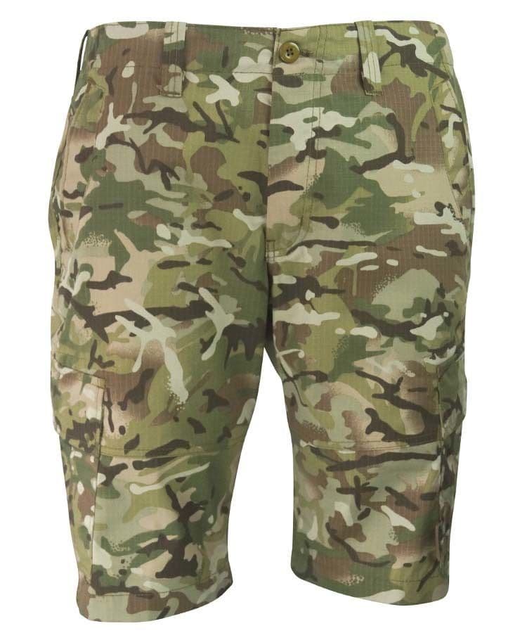 Kombat UK Recon Cargo Shorts in BTP Camo - Image 2