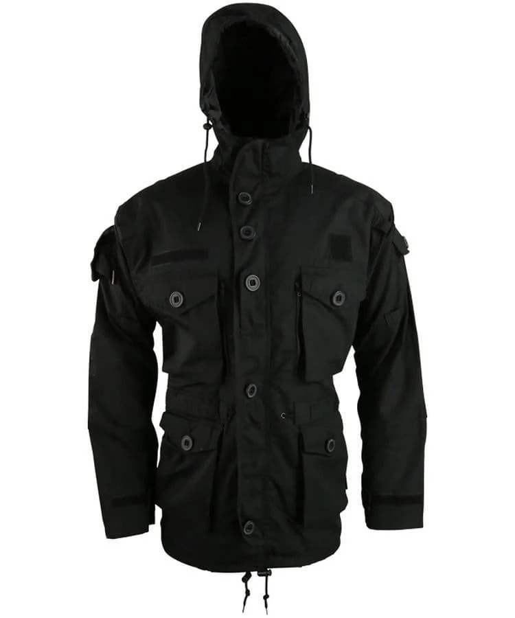 Kombat UK SAS Style Assault Jacket in Black - Image 4