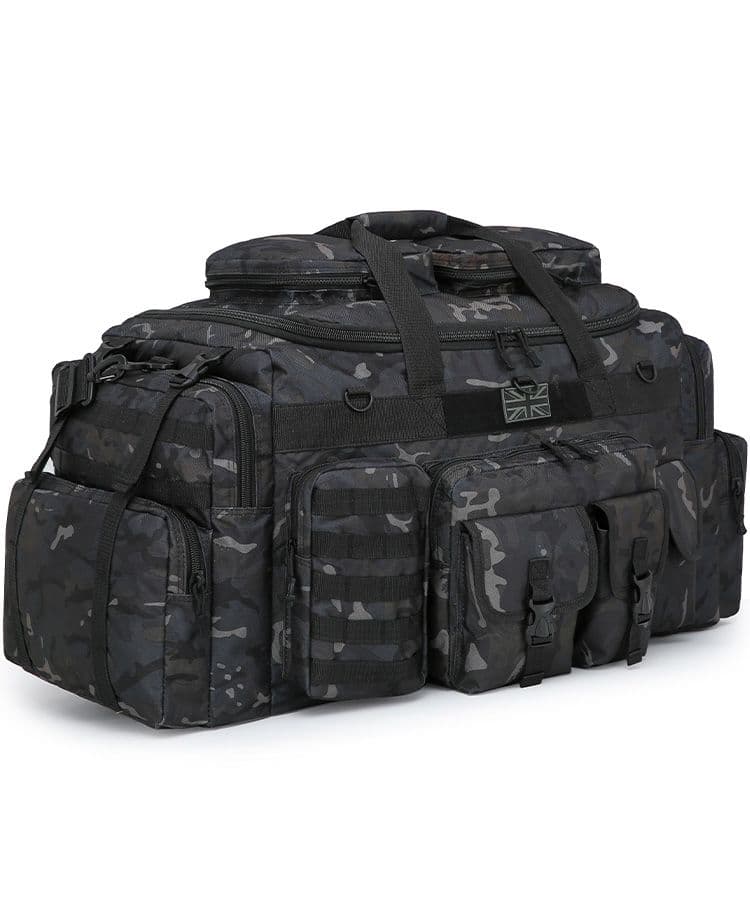 Kombat UK Saxon Holdall - 125 Litre - Black BTP - Image 3