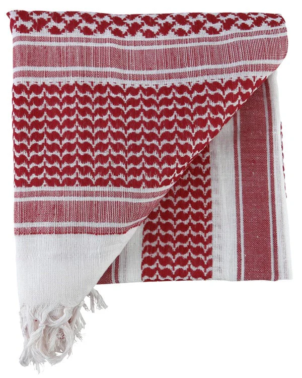 Kombat UK Shemagh - Red & White - Image 2