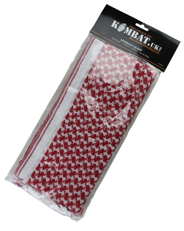 Kombat UK Shemagh - Red & White - Image 3