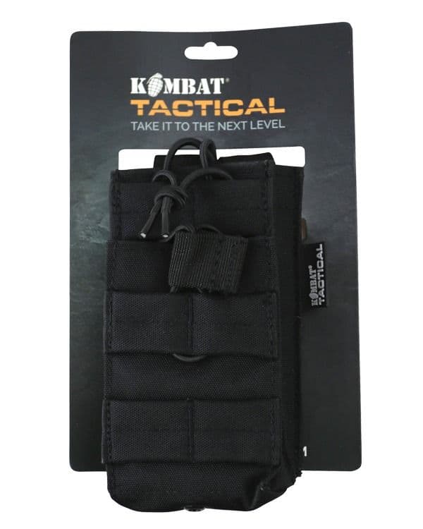 Kombat UK Single Duo Mag Pouch - Black - Image 3