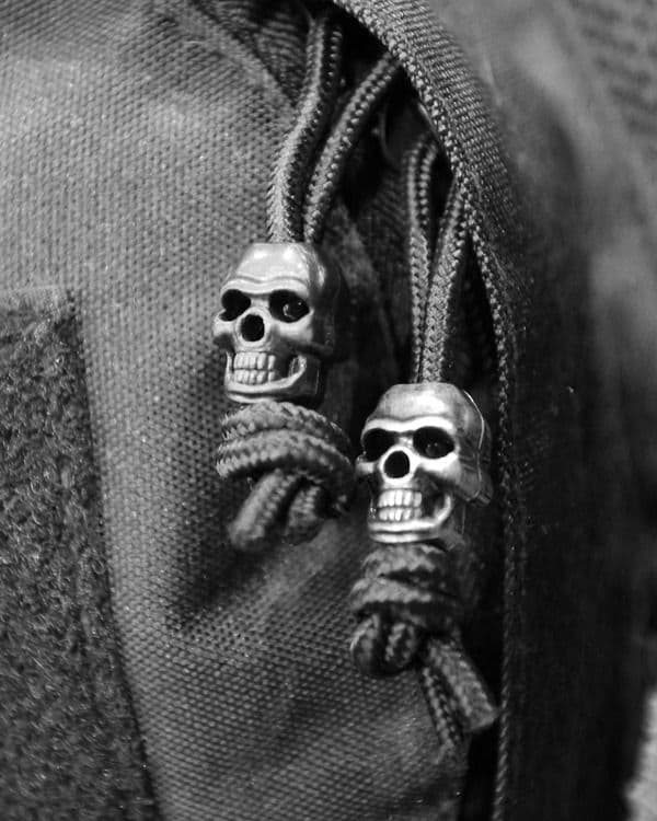 Kombat UK Skull Cord Stoppers Set - Black - Image 3