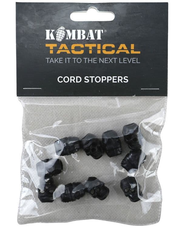 Kombat UK Skull Cord Stoppers Set - Black - Image 4