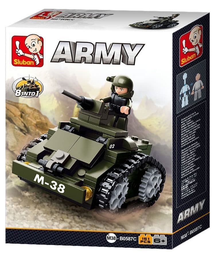 Kombat UK Sluban Armoured Car Building Kit - B0587C - Image 2