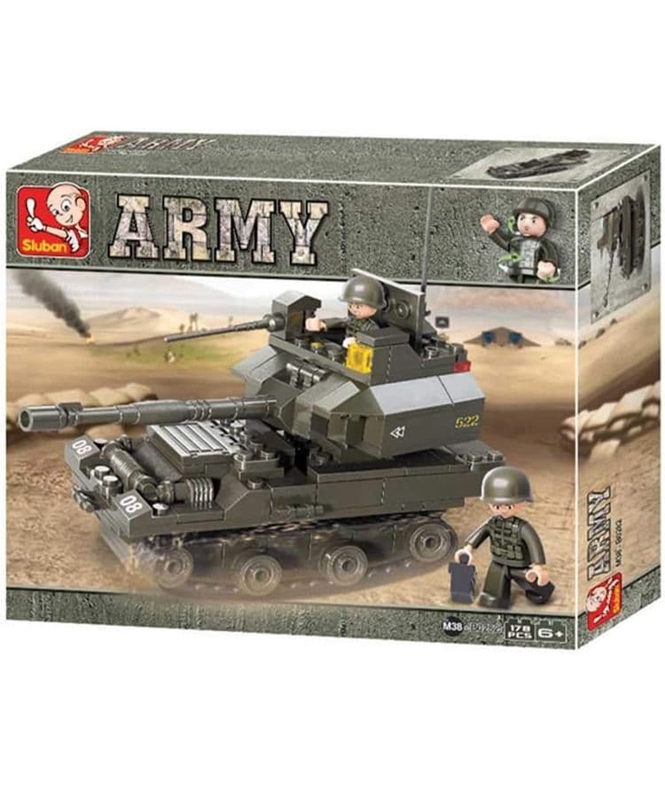 Kombat UK Sluban Army Tank Building Set - B0282 - Image 2