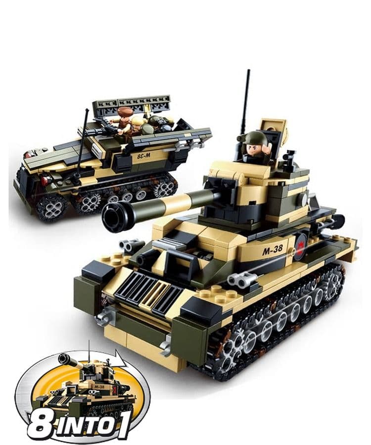 Kombat UK Sluban Jeep Building Block Set - B0587F - Image 3