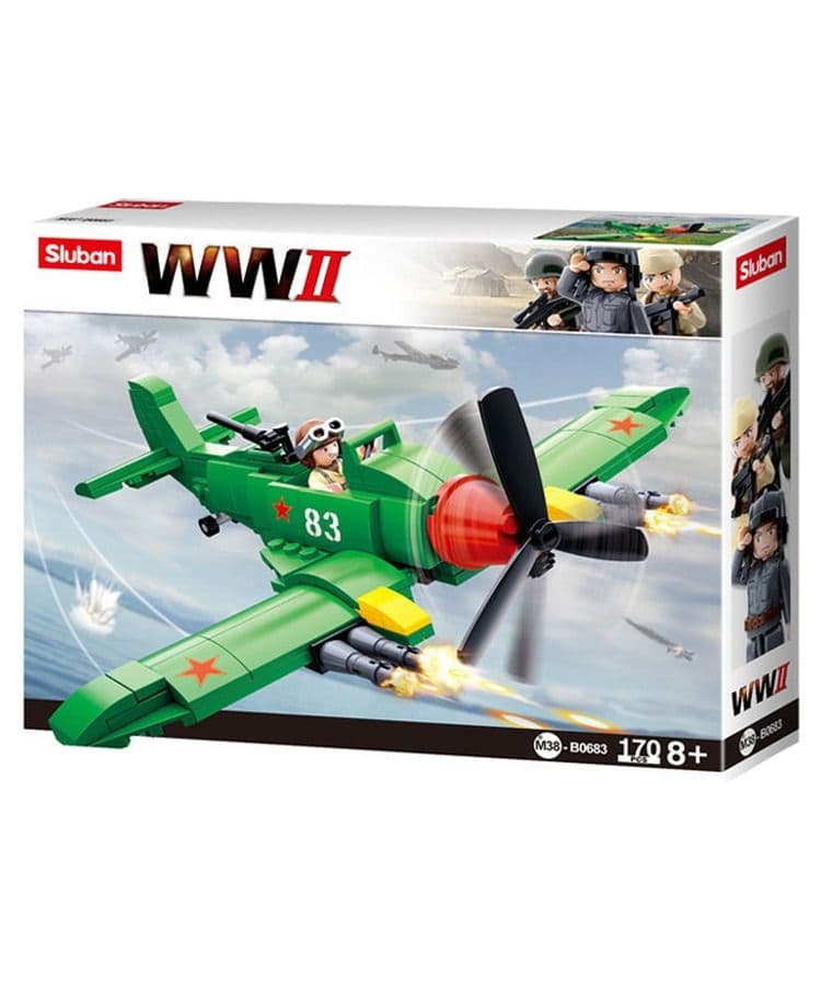 Kombat UK Sluban WWII Allied Ground Attack Aircraft Model Kit - B0683 - Image 2