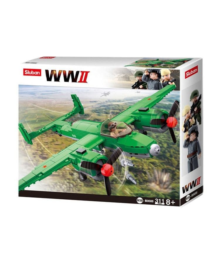 Kombat UK Sluban WWII Allied Bomber Model Kit - B0688 - Image 2