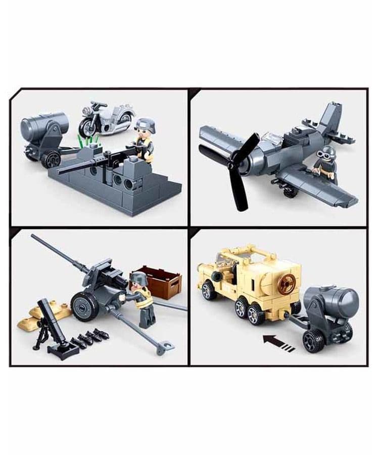 Kombat UK Sluban Battle Set Toy Building Blocks - B0812 - Image 2