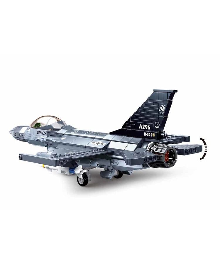 Kombat UK Sluban Fighter Aircraft F16 Model Kit - B0891 - Image 2
