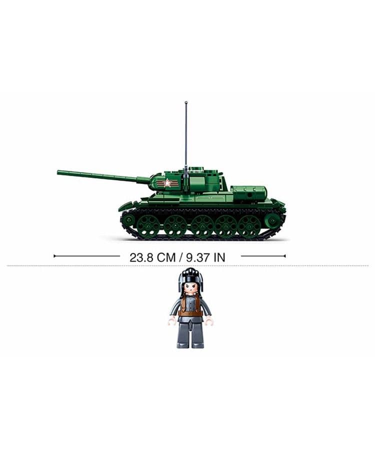 Kombat UK Sluban T34-85 Tank Building Blocks Set - B0982 - Image 3