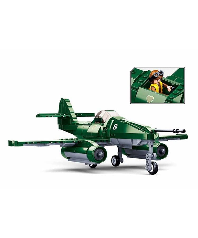 Kombat UK Sluban Messerschmitt Building Blocks Set - B0977 - Image 2