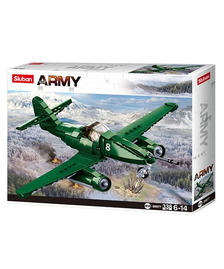 Kombat UK Sluban Messerschmitt Building Blocks Set - B0977 - Image 4