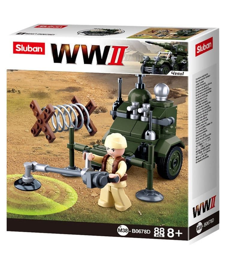 Kombat UK Sluban WWII Mine Sweeper Building Blocks Set - B0678D - Image 2