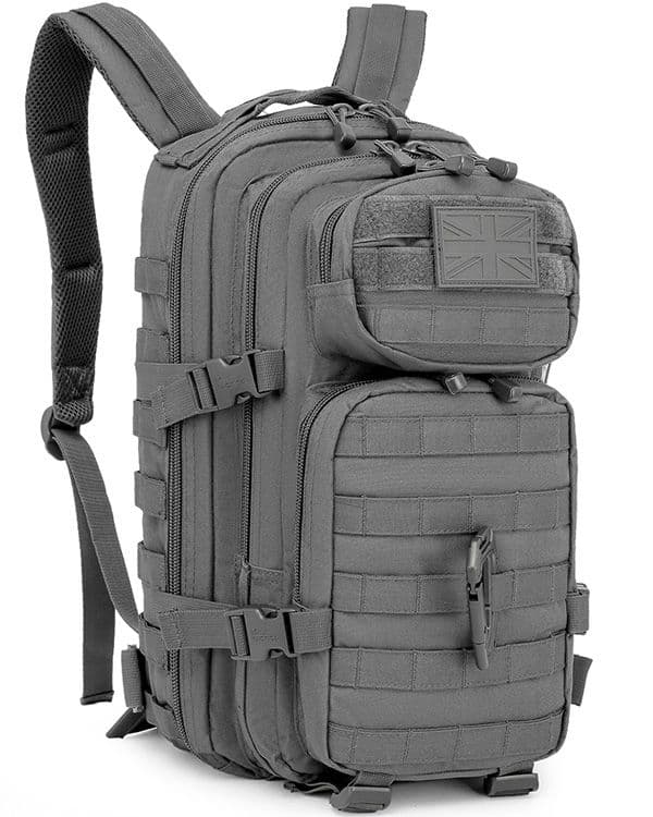 Kombat UK Small Molle Assault Pack - 28 Litre - Gunmetal Grey - Image 3