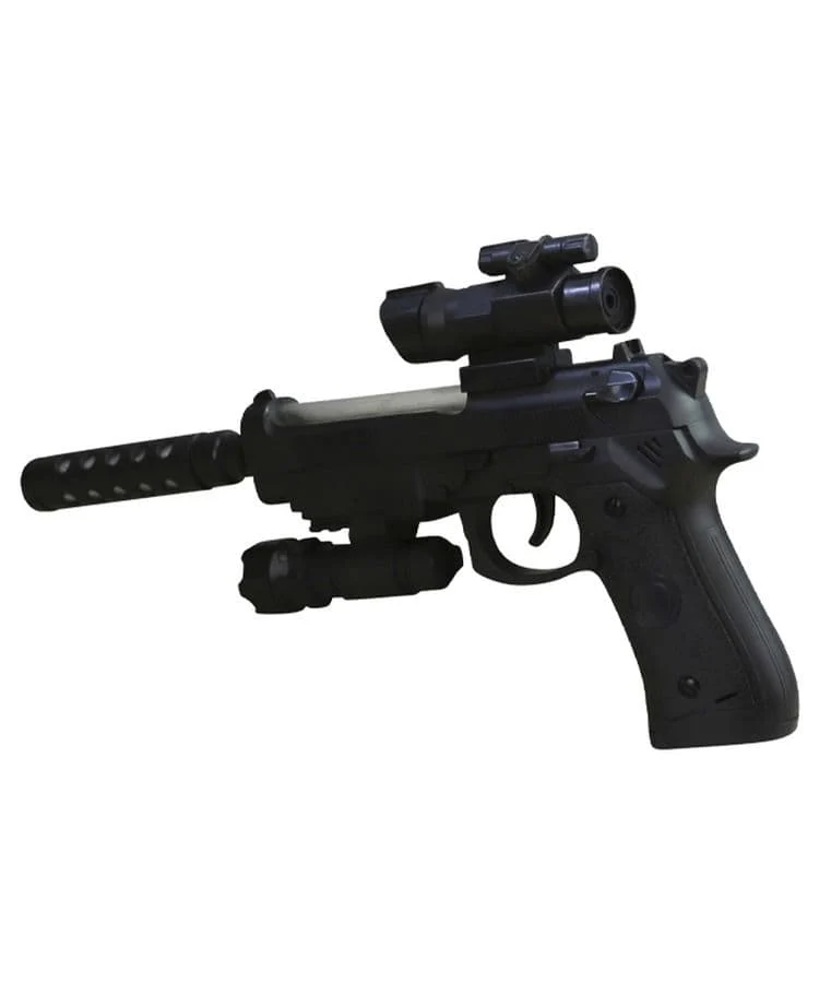 Kombat UK Special Forces Kids Toy Pistol (813B) - Black - Toy Gun - Image 3