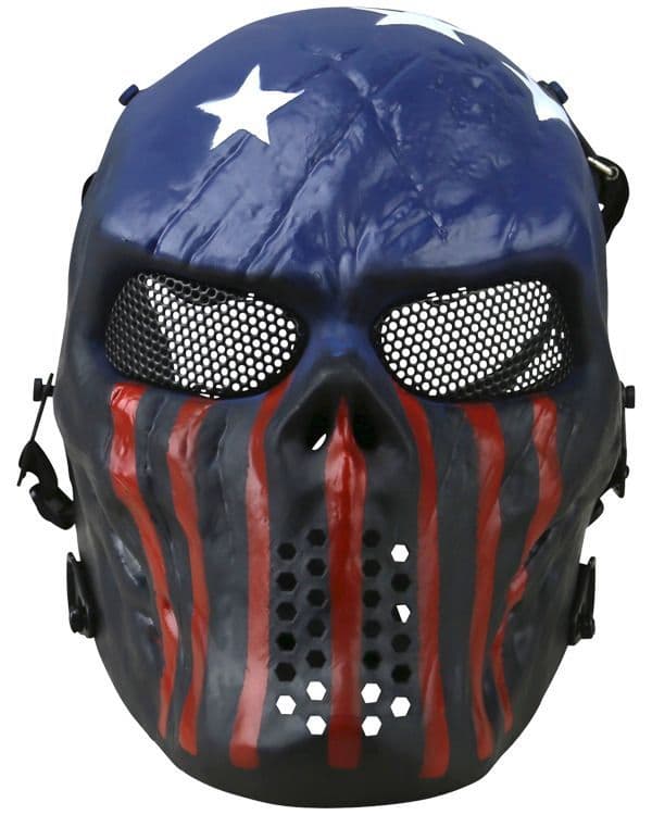 Kombat UK Tactical Skull Mesh Face Mask - USA - Image 2