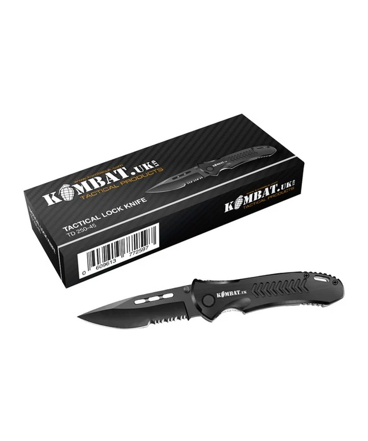 Kombat UK TD250-45 Tactical Folding Lock Knife - Image 3