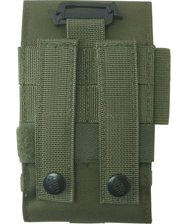 Kombat UK Tech Pouch / Phone Case - Olive Green - Image 2